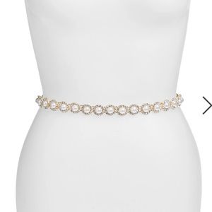 Kate Spade Pearl and Crystal Belt